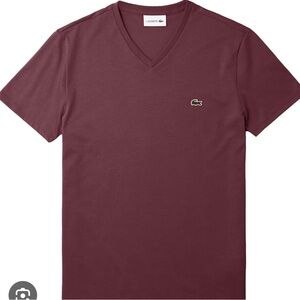 Lacoste Pima cotton v neck men’s